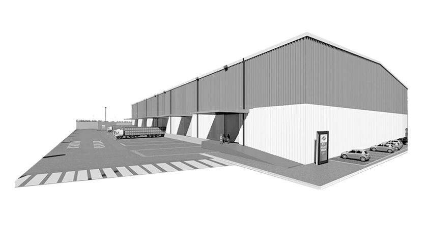 Image of Industrial, Factory, or Logistics Warehouse